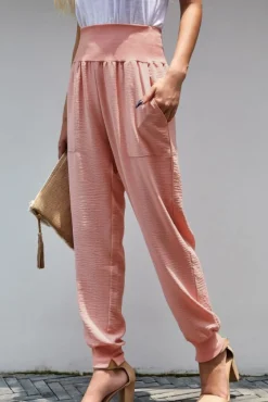 PANTALONI SPORTIVI A 7/8 ALLEGRA, ROSA