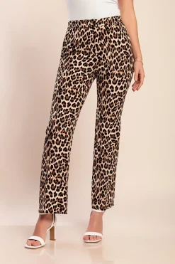 Set 2 pezzi con stampa leopardata, leopardo