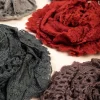 Set di 5 sciarpe, multicolore
