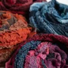Set di 4 sciarpe, multicolore