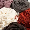 Set di 6  sciarpe, multicolori
