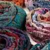 Set di 6 sciarpe, multicolore