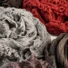 Set di 5 sciarpe, multicolore