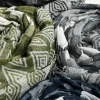 Set di 4 sciarpe, multicolori.