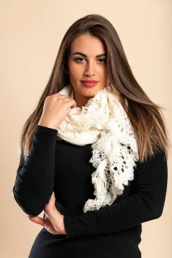 Set di 3 sciarpe, multicolore