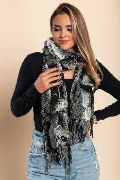 Set di 5 sciarpe, multicolore
