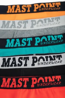 Set di cinque boxer da uomo, vari colori
