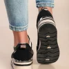 Sneakers alla moda, colore nero