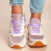 Sneakers alla moda, colore viola