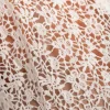 T-shirt in cotone con pizzo, bianca