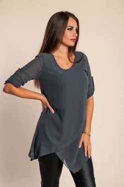 TUNICA ROSALIE - GRIGIO