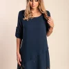 Tunica Rosalie, Blu Scuro