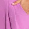 Tuta a maniche corte, colore lilla