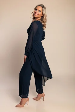 Tuta elegante, blu scuro