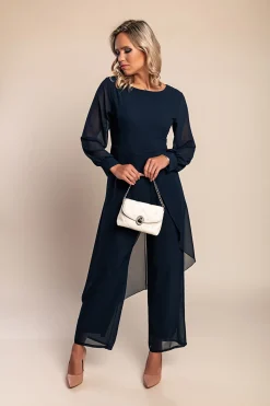 Tuta elegante, blu scuro
