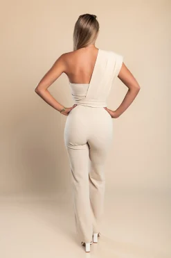 Tuta elegante Chia, beige