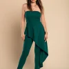 Tuta elegante Ema, verde