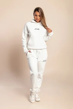 Tuta in cotone due pezzi, Bianco