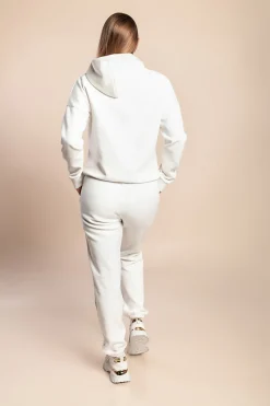 Tuta in cotone due pezzi, Bianco