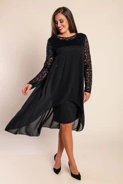 VESTITO ALEXINA - NERO