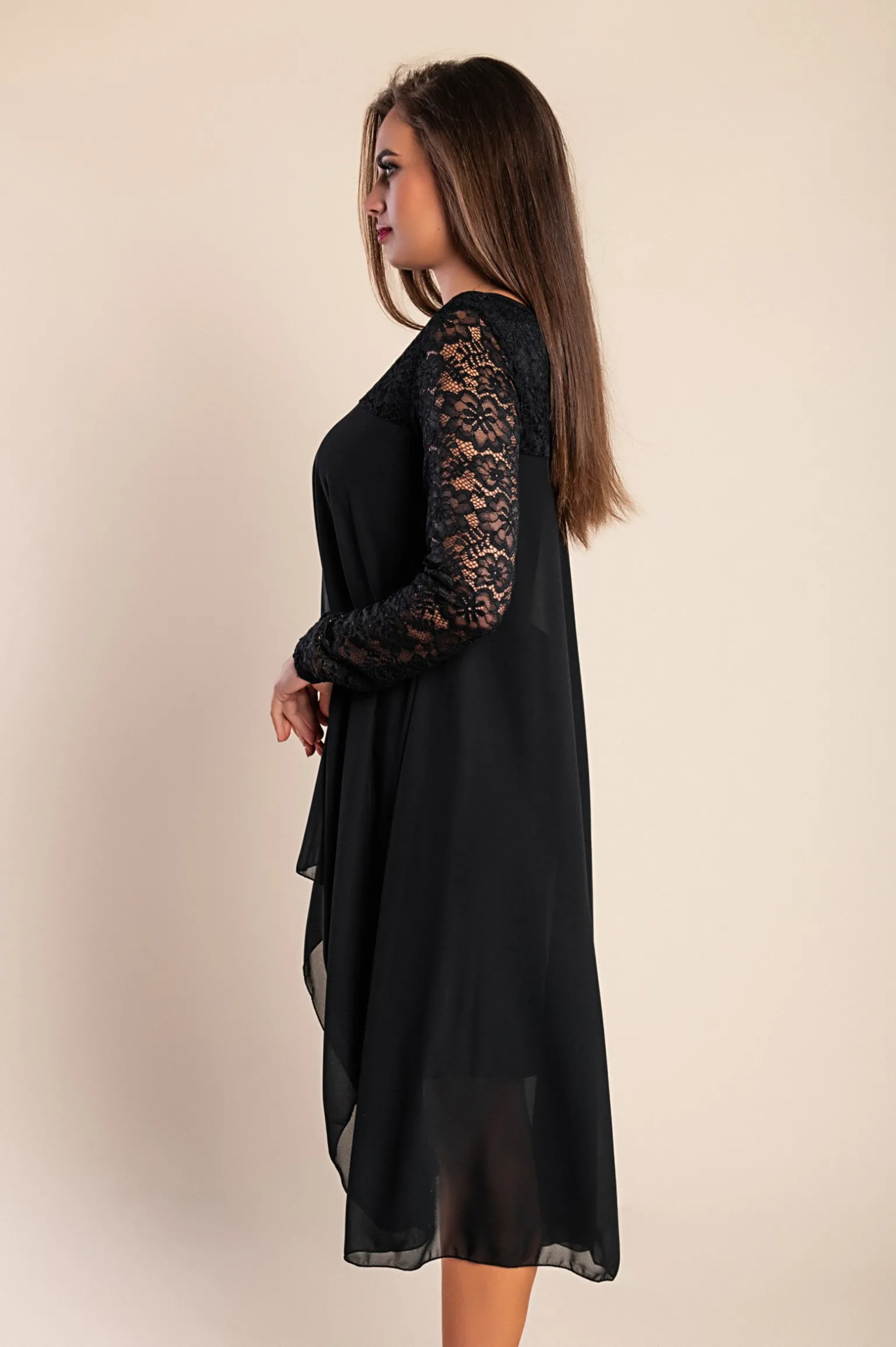 VESTITO ALEXINA - NERO