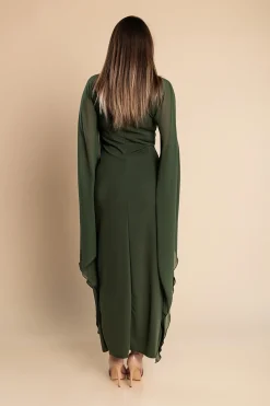 Vestito donna Ileana, oliva