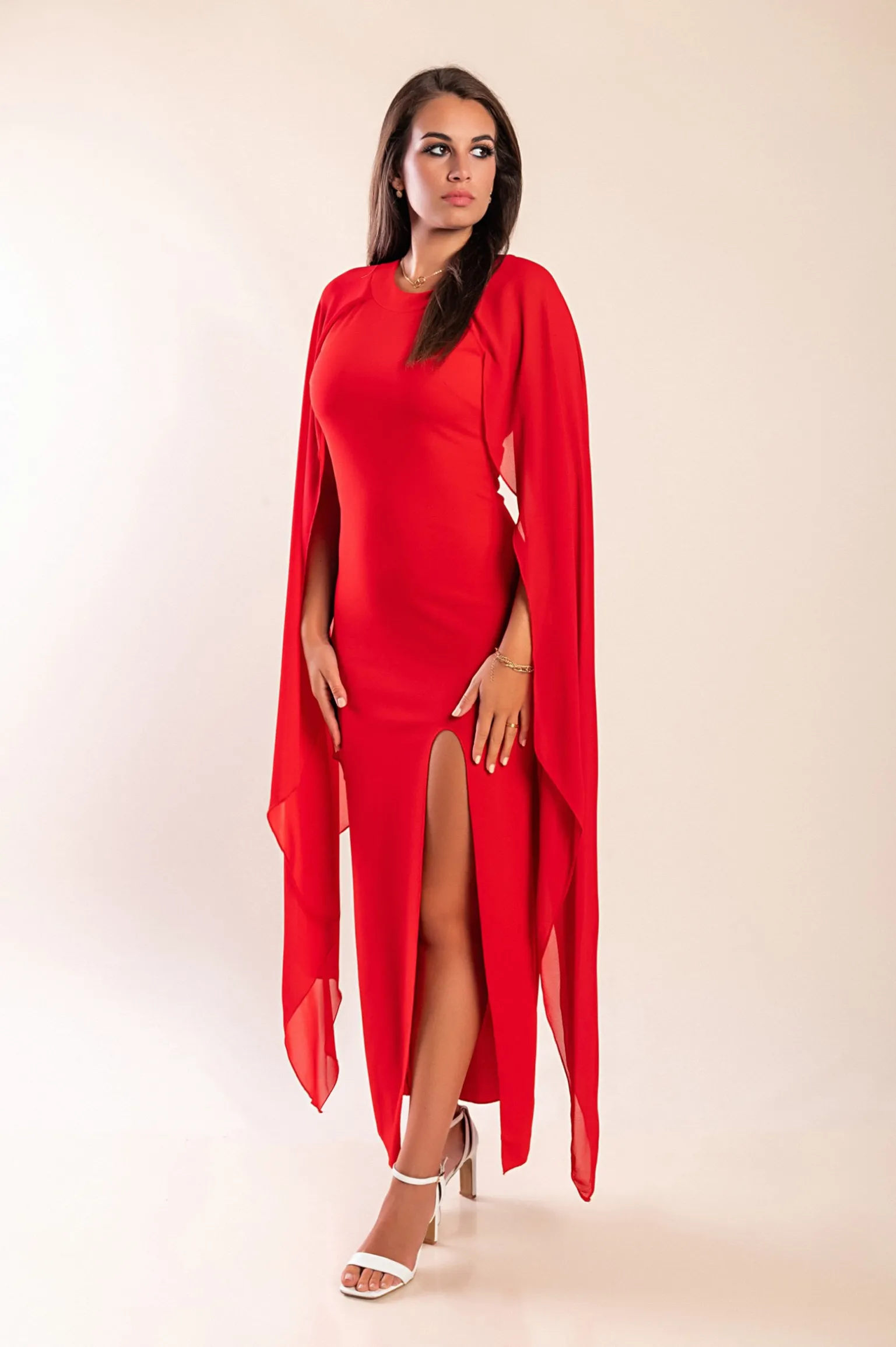 Vestito donna Ileana, rosso