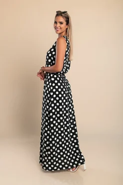 VESTITO DOTTIE - NERO