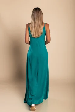 Vestito estivo lungo Yasmine, menta