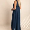 VESTITO GRACIANA - BLU SCURO