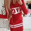 VESTITO HONESTY - ROSSO