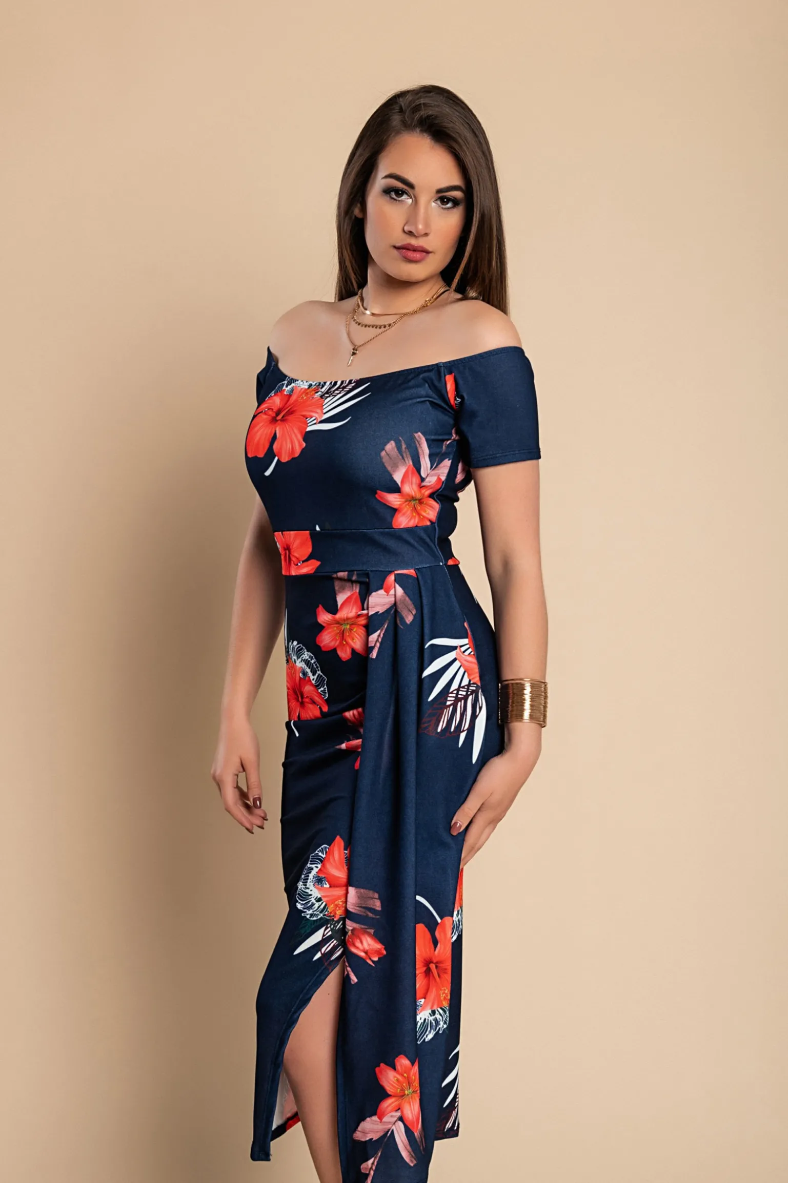 VESTITO JUANI - ROSSO