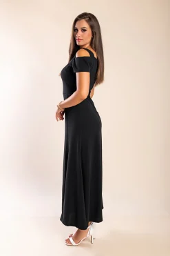 VESTITO NESSA - NERO